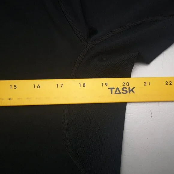 Under Armour Compression Ladies Size XL Black Mock Neck Coldgear Active Top - Picture 8 of 10